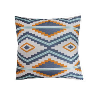 China Viable Custom Printing Decorative Pillow Cushion Covers Tile Cover For Bedroom Living Room Sofa Pillow Case for sale