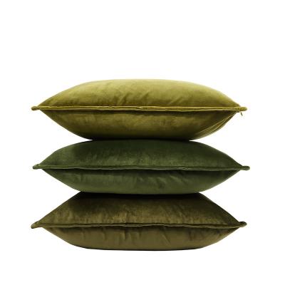 China Viable Pillowcases Pillowcases Velvet Cushion Cover Case Decorative Pillow Covers Sofa Throw Luxury Custom Wholesale X 18 Inch All-Season for sale