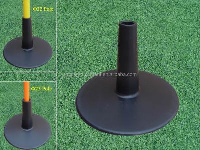 China Rubber Football / Soccer Training Agility / Base Slalom Pole for sale