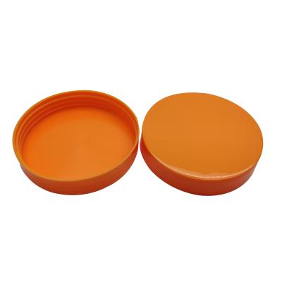 China Non Spill Factory Direct 75 Mm Large Diameter Smooth Plastic Capsule Cap for sale