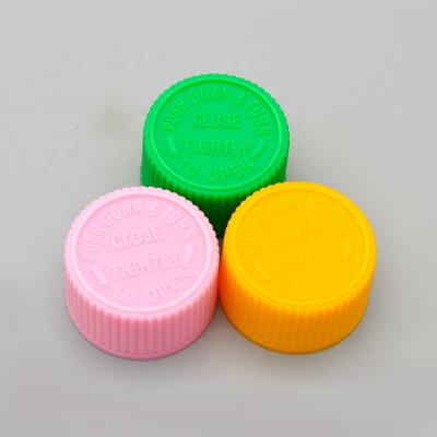 China 20/24/28/32/38/44mm Plastic Medicine Bottle Screw Caps Child Proof Hat Child Safety Cap Child Safety Cap for sale