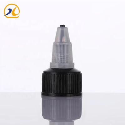 China Non Spill Plastic Cheap Olive Oil Bottle 24mm Twist Off Twist Top Cap for sale