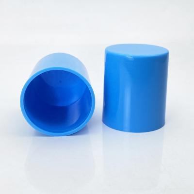 China Non Spill 48*54 Mm PP Material Plastic Cover Dust Cover For Lotion Bottle for sale