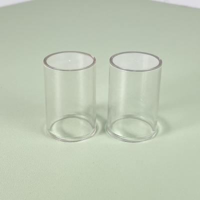 China Non Spill 32*48 Mm PP Plastic Spray Bottle Clear Plastic Lid Pump Cover for sale