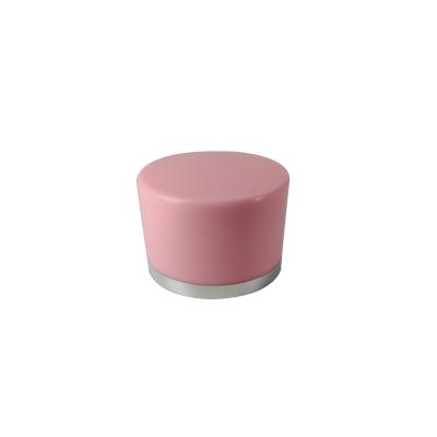 China Non Spill 24 Mm Pink Screw Cap Plastic Caps With Inner Plug for sale