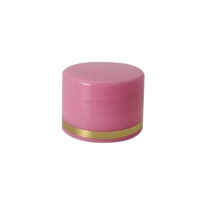 China Non Spill Plastic Screw Cap 20 Mm Gold Side Cap Plastic Caps For Sale for sale