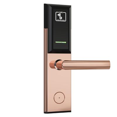 China Anti-smash Digital Eletronic Hotel RF Card Door Lock Hotel Lock Software Management System for sale