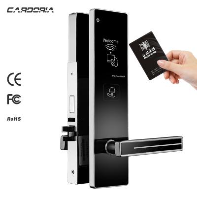 China European Factory Hotel Smart Lock Whole Hotel Management Smart Lock Rfid Card Smart Lock for sale