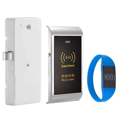 中国 Schools Smart Rfid 13.56mhz Card Cabinet Lock With Pattern For Golf Center Public Lockers 販売のため