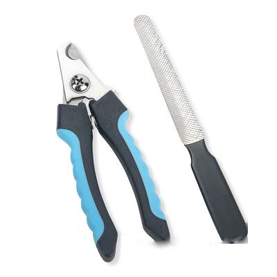 China Viable Scissors Pet Grooming Dog and Cat Small Stainless Steel Nail Trimmer Nail File for sale