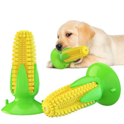 China Viable Corn Stick Voice Toys For Training And Squeaky Teeth Pet Chew Cleaning Toy For Dogs for sale