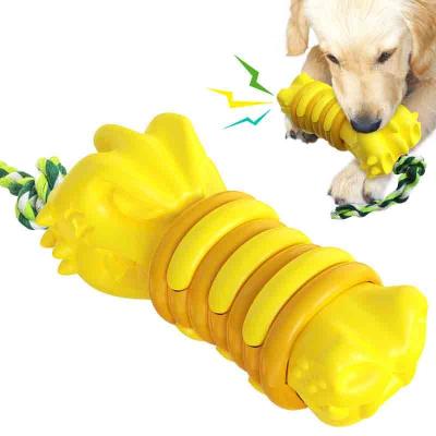 China New Viable Amazon Dog Toy Ball Crocodile Hair Healthy Toothbrush Molar for sale