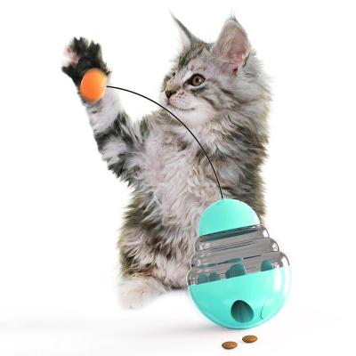 China Automatic Super Hot Cute Permeable Cat Toy Cat Food Cat Tumbler Selling Fighting Club Magic for sale