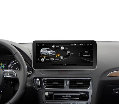 China GPS 12.3 Inch Big Screen Touch Screen Carplay Android Google WIFI SIM BT Car Music System For Audi Q5 2009-2016 for sale