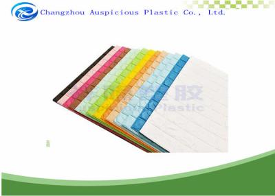 China Papel de empapelar grueso del ladrillo del papel pintado auto-adhesivo suave de la espuma para la decoración del sitio en venta