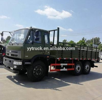 China Dongfeng 6*6 off road cargo truck / heavy duty off road truck 9830 * 2480 * 2880 for sale