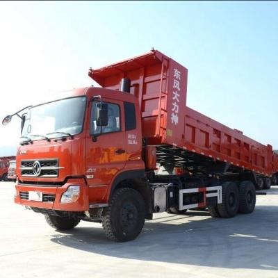 China Dongfeng Heavy Duty Dump Truck 6x4 Loading Capacity Tipper 6 - 8L for sale