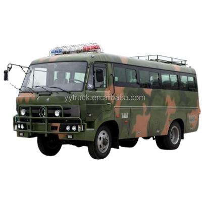 China Dongfeng EQ6689PT 4WD Cross Country Bus Military Army Bus For Sale 4 - 6L for sale