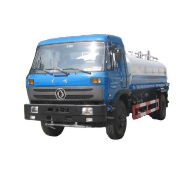 China 10 Cubic Water Bowser Tank Truck Dongfeng EQ5108G 4X2 Water Sprinkler Truck 8100*2500*3000 for sale