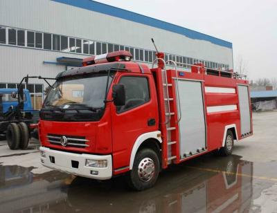 China EQ5070T 4x2 Dongfeng 4T Water Tank Fire Fighting Truck 7420*2320*2540 for sale