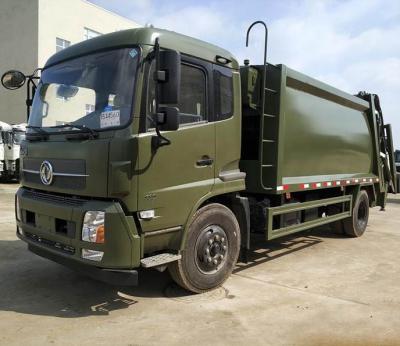 China Factory wholesale Dongfeng EQ5120G garbage truck compactor with high quality 8500*2480*3150 for sale