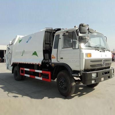 China EQ5141G 4x2 Dongfeng Compact Garbage Truck 10-12cbm 8300*2460*2900 for sale