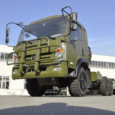 China Dongfeng EQ2162GJ1 6X6 Off Road Truck Chassis Army Truck Military Chassis 9630*2470*2893 for sale