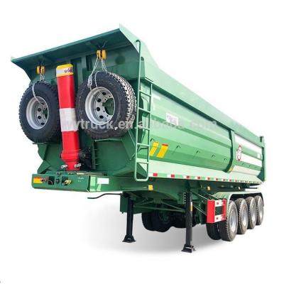 China Other Trailers Dongfeng EQ9382ZZXT1 4 Axle Tipping Semi Trailer 70 Tons for sale