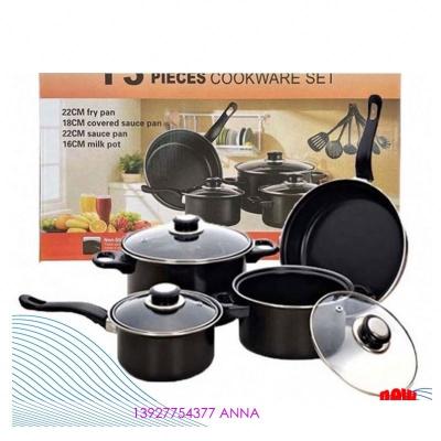 China 2021 Sustainable Brand New Stainless Steel Kaisa Villa Cookware Set With Low Price for sale