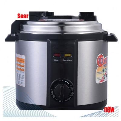 China Hotel RISE High Quality Electric Pressure Cookers Nonstick Aluminum Indoor Pot Rice Cooker for sale