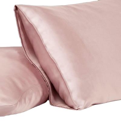 China Jili Silk 6A 2021 Newest Anti-Static Wholesale Pillowcase 22 Silk Momme 100 Silk Pillowcase Set For Home for sale