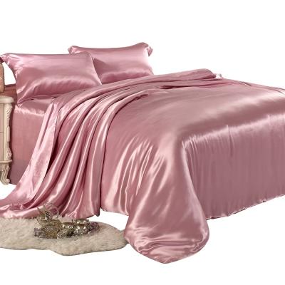 China 100% Customized Modern Luxury Mulberry Silk Comforter Duvet Cover Bedding Set For Home for sale