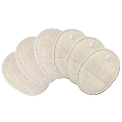 China EXFOLIATE Exfoliating Loofah Body Wash Sponge Pads Natural Bath Loofah Loofah Sponge for Men and Women for sale