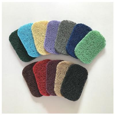 China Non-slip Hot Sale Custom Logo Factory Prevent Soggy Soggy Creative Non-slip PVC Soap Dish Pad Protector Soap Savings for sale