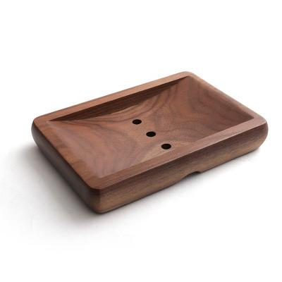 China Factory Price Eco - Friendly Wooden Soap Box For Bathroom Soap Holder for sale