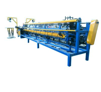 China Building Material Shops LOW COST AUTOMATIC CHAIN ​​LINK BARRIER MACHINE for sale