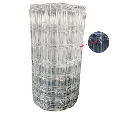 China Easily Gathered Galvanized High Quality Fixed Knot Ring Locked Fence For Cattle Deer Sheep for sale