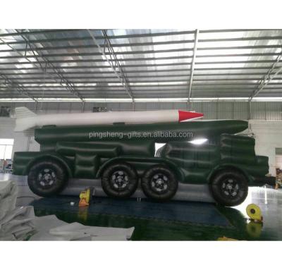 China Promotion Customized Military Inflatables, Inflatable Advertising Military, Inflatable PVC Missile Products For Advertising for sale