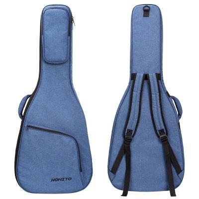 China Fashion Trendy Wholesale Instrument Bag With Velvet Padded Inside For Acoustic Guitar Bags for sale