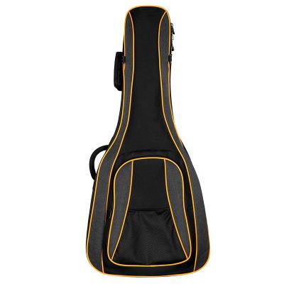 China Trendy Fashionable Instrument Bags and Cases Stripes Design 41 Inch Acoustic Guitar Bag Yole Bag Chinese Factory for sale