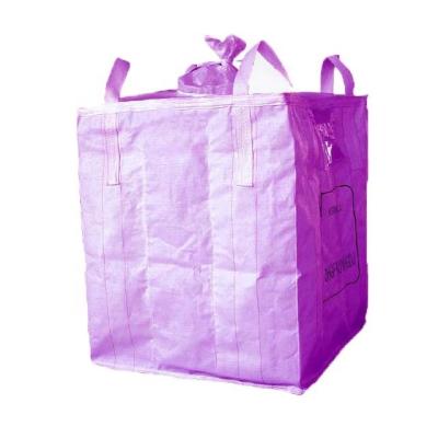 China Virgin PP Woven Reusable Jumbo Bag Custom Size / Color Available 1000kg - 2500kg for sale