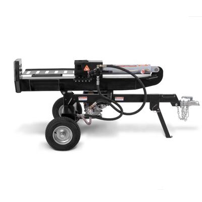 China 4 Way Demountable Cross Wedge Trailer Mounted 15hp Gasoline Engine 22T/25T/35T Hydraulic 4 Way Log Splitter Wedge For Forestry for sale