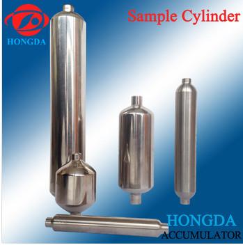 China hydraulic gas bottle gas sampling cylinder for sampling system used for oil pipe industry for sale