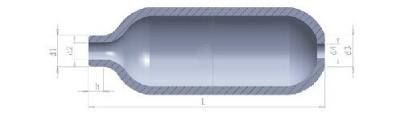 China K type gas storage tank for lab office chemical industry for sale