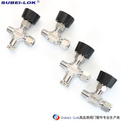 China Sampling bottle needle valveThree-way explosion-proof val  Alternative Swagelok Sampling Cylinders Special Needle Valves for sale