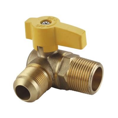 China Manufacturer direct supply wholesale modern high quality brass angle gas valve for sale