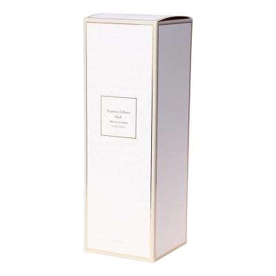 China Recyclable Full Color Custom Printing Gift Packaging Cosmetic Perfume Glass Bottle Cardboard Mini Paper Packaging Box for sale