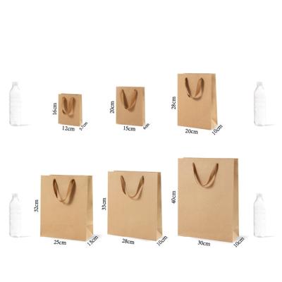 China Recycled Materials Low Moq Custom Printed Paper Bags With Handles Bulk Luxury Paper Bag for sale