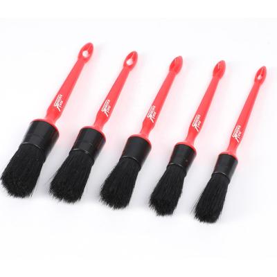 China Basic Car Maintenance Chose OEM 5pcs Auto Interior Car Detailing Brush Soft Bristle Detailing Brush Dusting Tool For Dashboard Customized for sale