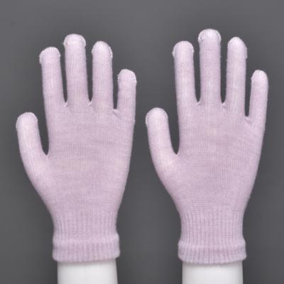 China Exfoliate Lady Gloves Garden Labor Protective Gloves Scrubber Pink Cotton Cleaning Gloves Factory Price for sale